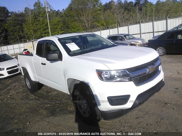 1GCHSBEAXH1286830 - 2017 CHEVROLET COLORADO WHITE photo 1