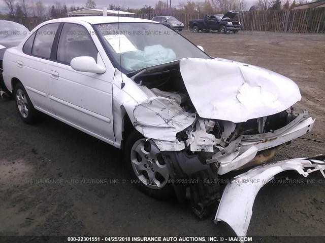 3N1CB51D06L529100 - 2006 NISSAN SENTRA 1.8/1.8S WHITE photo 1