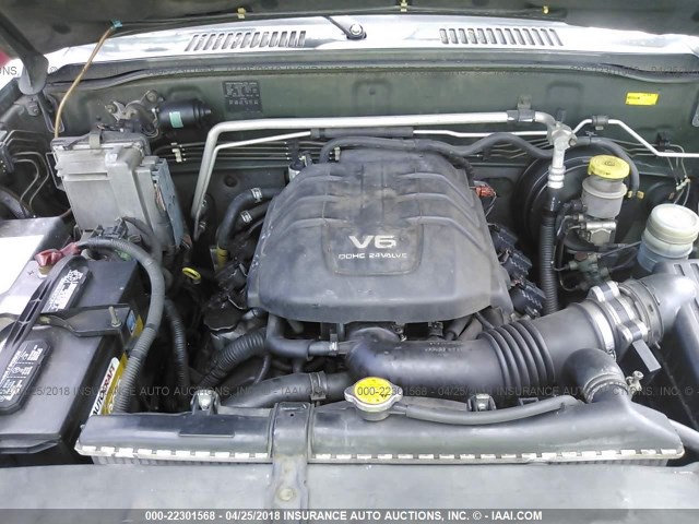 JACDS58X527J09041 - 2002 ISUZU TROOPER S/LS/LIMITED 绿色 照片 10