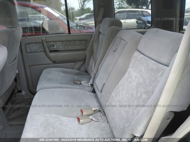 JACDS58X527J09041 - 2002 ISUZU TROOPER S/LS/LIMITED 绿色 照片 8