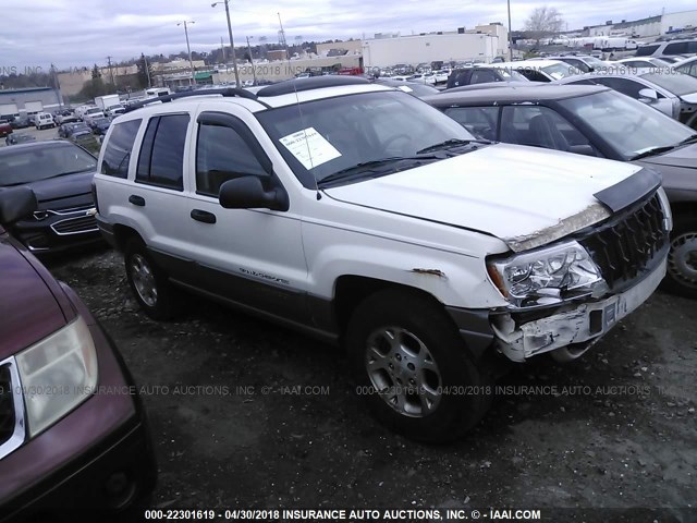 1J4GW38S62C246728 - 2002 JEEP GRAND CHEROKEE SPORT WHITE photo 1