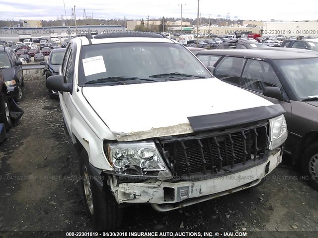 1J4GW38S62C246728 - 2002 JEEP GRAND CHEROKEE SPORT WHITE photo 6