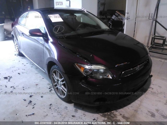 JTKDE177560083289 - 2006 TOYOTA SCION TC 栗色 照片 1