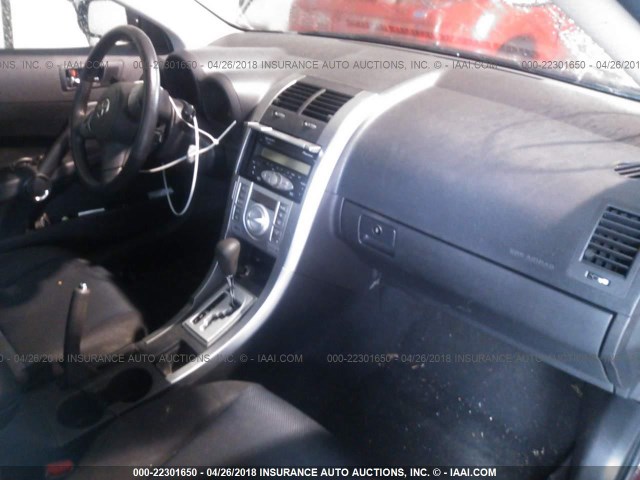 JTKDE177560083289 - 2006 TOYOTA SCION TC 栗色 照片 5