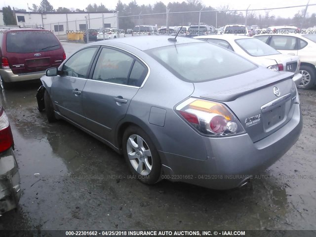 1N4CL21E39C136571 - 2009 NISSAN ALTIMA HYBRID GRAY photo 3