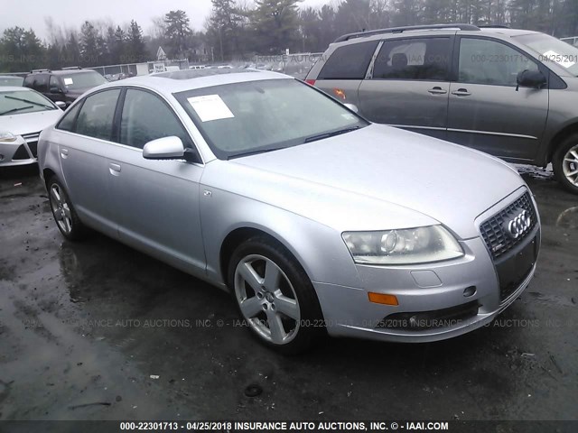 WAUDH74F98N022737 - 2008 AUDI A6 3.2 QUATTRO SILVER photo 1