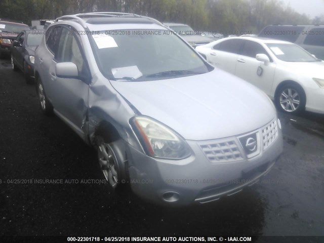 JN8AS58T28W300789 - 2008 NISSAN ROGUE S/SL SILVER photo 1