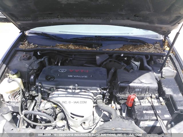 4T1BE32K36U663456 - 2006 TOYOTA CAMRY LE/XLE/SE ოქროსფერი ფოტო 10