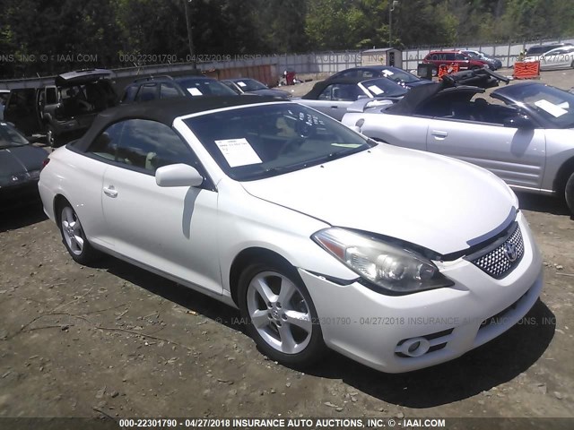4T1FA38P17U120754 - 2007 TOYOTA CAMRY SOLARA SE/SLE თეთრი ფოტო 1