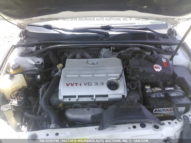 4T1FA38P17U120754 - 2007 TOYOTA CAMRY SOLARA SE/SLE თეთრი ფოტო 10