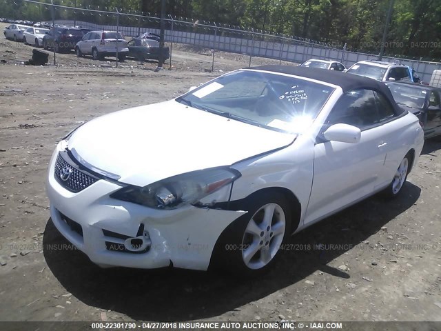 4T1FA38P17U120754 - 2007 TOYOTA CAMRY SOLARA SE/SLE თეთრი ფოტო 2