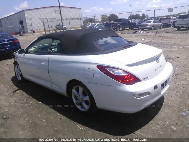 4T1FA38P17U120754 - 2007 TOYOTA CAMRY SOLARA SE/SLE თეთრი ფოტო 3