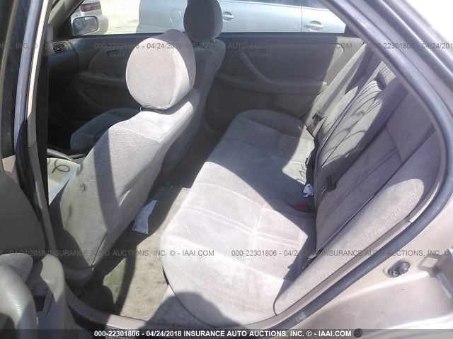 4T1BG28KXWU375722 - 1998 TOYOTA CAMRY CE/LE/XLE GOLD photo 8