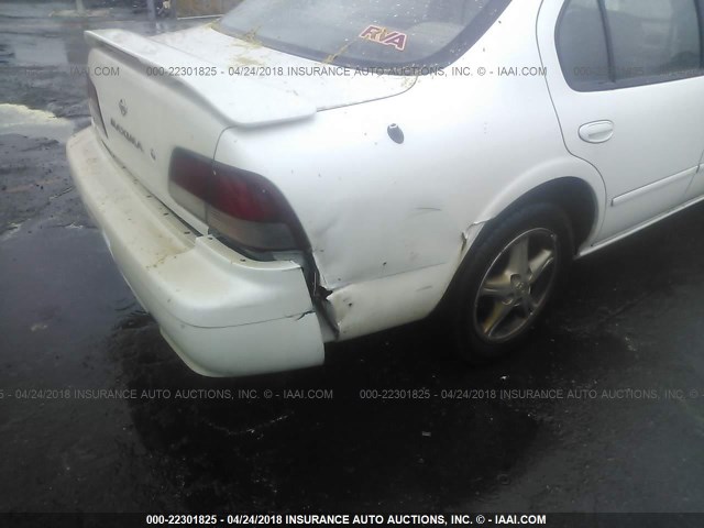 JN1CA21D6XT822790 - 1999 NISSAN MAXIMA GLE/GXE/SE WHITE photo 6