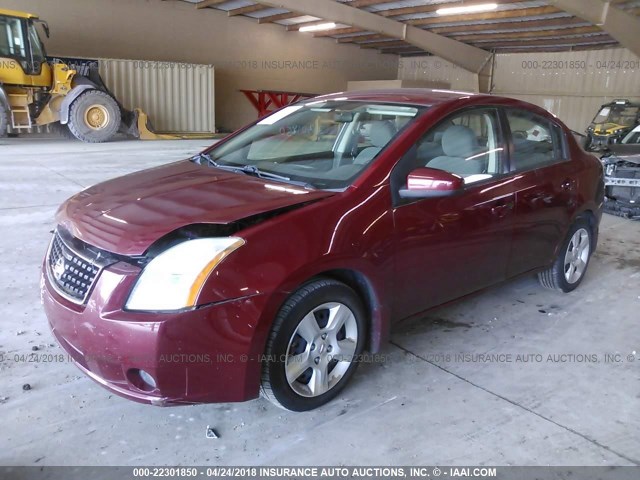 3N1AB61E98L707417 - 2008 NISSAN SENTRA 2.0/2.0S/2.0SL MAROON photo 2