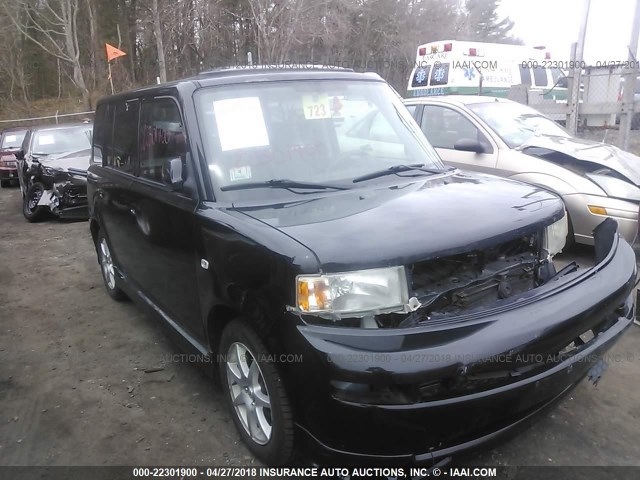 JTLKT334X64082485 - 2006 TOYOTA SCION XB BLACK photo 1