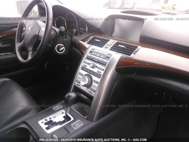 JH4KB16586C008512 - 2006 ACURA RL ვერცხლისფერი ფოტო 5