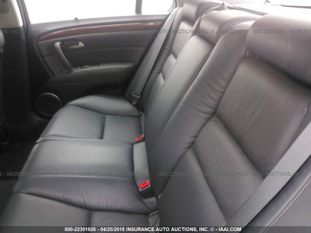 JH4KB16586C008512 - 2006 ACURA RL SILVER photo 8