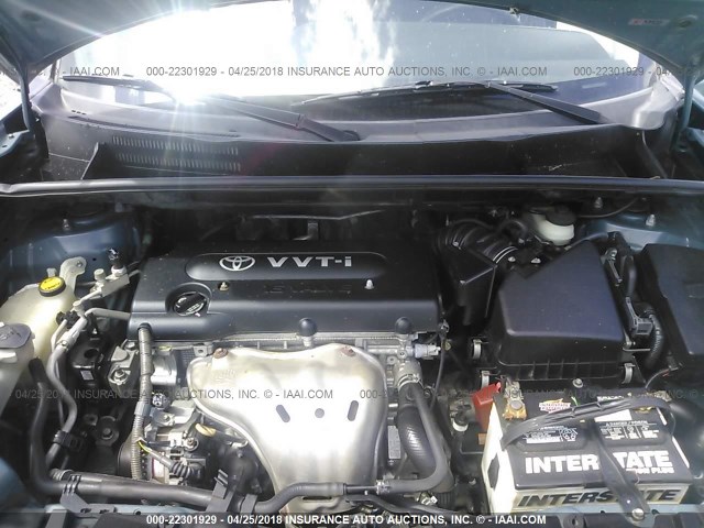 JTLKE50E281000806 - 2008 TOYOTA SCION XB BLUE photo 10
