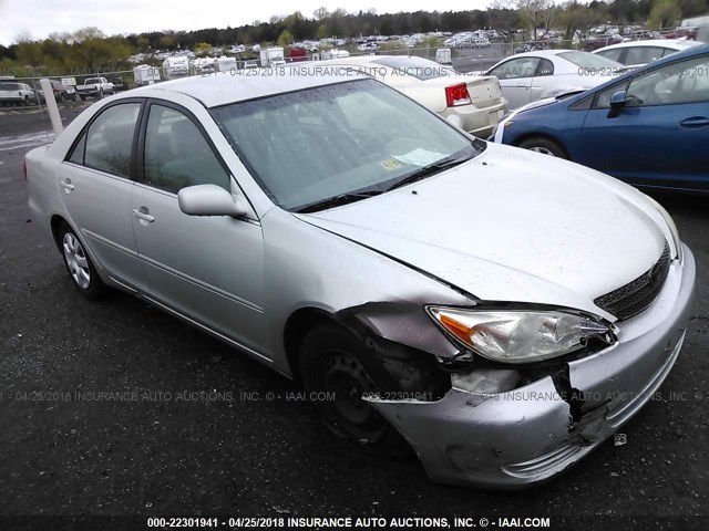 4T1BE32K42U031527 - 2002 TOYOTA CAMRY LE/XLE/SE GRAY photo 1