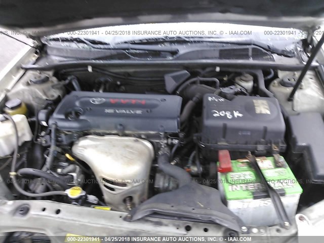 4T1BE32K42U031527 - 2002 TOYOTA CAMRY LE/XLE/SE GRAY photo 10