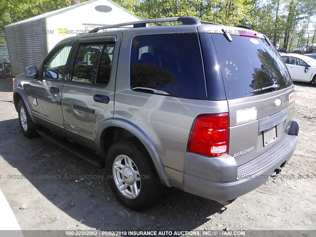 1FMZU82K63ZB40302 - 2003 FORD EXPLORER XLS/XLS SPORT GRAY photo 3