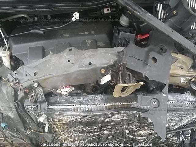 5FNRL5H66CB001261 - 2012 HONDA ODYSSEY EXL ნაცრისფერი ფოტო 10