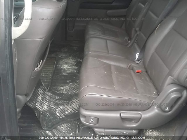 5FNRL5H66CB001261 - 2012 HONDA ODYSSEY EXL ნაცრისფერი ფოტო 8