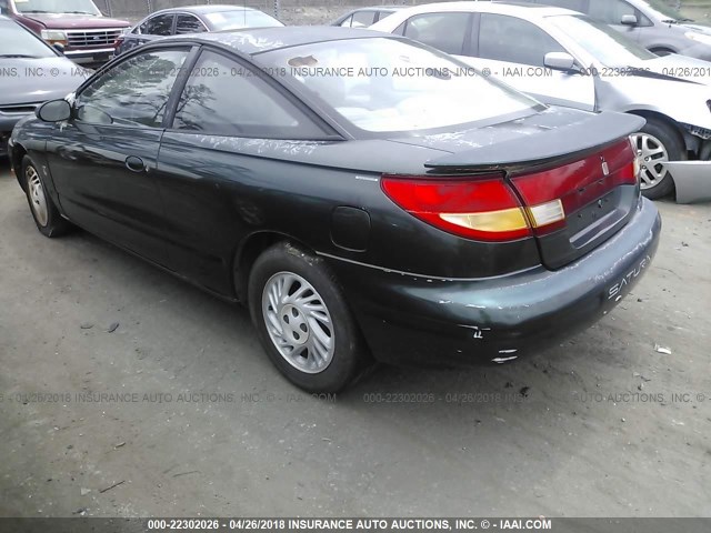 1G8ZH1276WZ133229 - 1998 SATURN SC2 GREEN photo 3