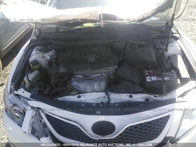 4T1BF3EK0AU551604 - 2010 TOYOTA CAMRY SE/LE/XLE 白色 照片 10