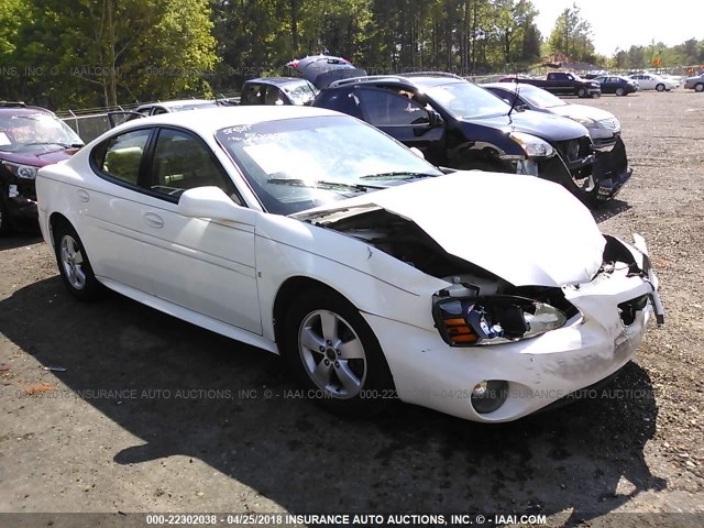 2G2WP552161161651 - 2006 PONTIAC GRAND PRIX WHITE photo 1