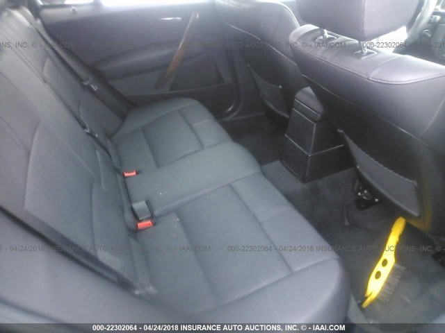 WBXPA73465WC46404 - 2005 BMW X3 2.5I BLACK photo 8