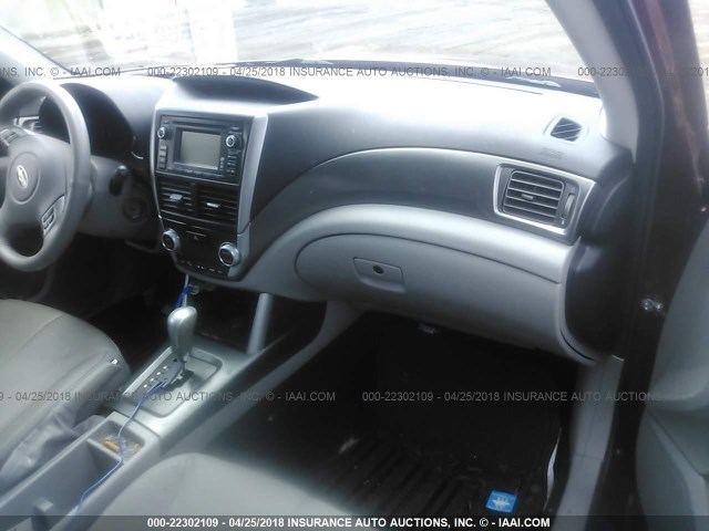 JF2SHBGC1CH419219 - 2012 SUBARU FORESTER TOURING 红色 照片 5