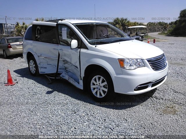 2C7WC1BG0FR645752 - 2015 CHRYSLER TOWN & COUNTRY TOURING WHITE photo 1