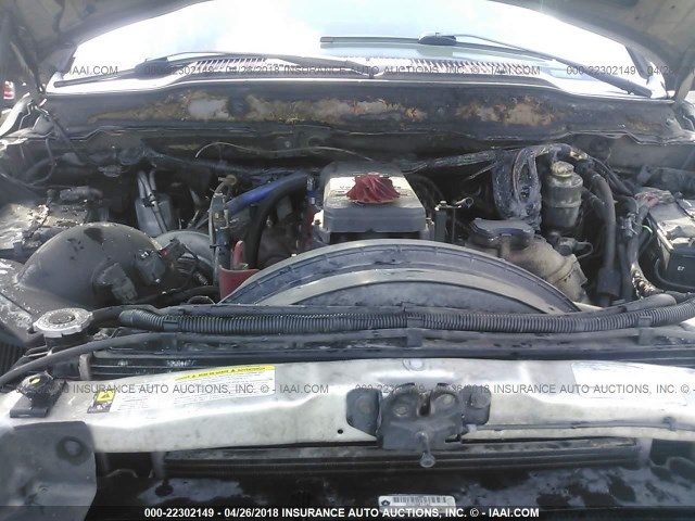 1D7KS28A57J615570 - 2007 DODGE RAM 2500 ST/SLT 银色 照片 10