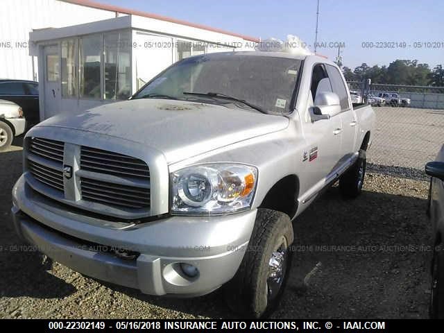 1D7KS28A57J615570 - 2007 DODGE RAM 2500 ST/SLT SILVER photo 2