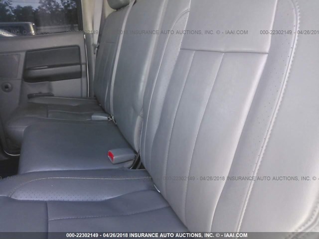 1D7KS28A57J615570 - 2007 DODGE RAM 2500 ST/SLT 银色 照片 8