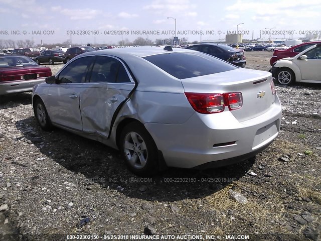 1G11B5SA1DF339945 - 2013 CHEVROLET MALIBU LS SILVER photo 3