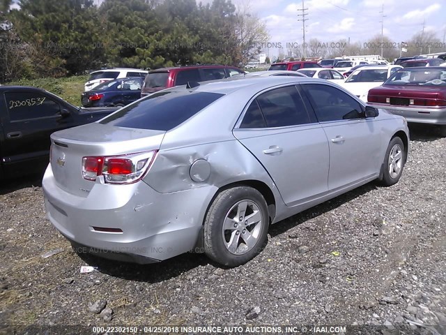 1G11B5SA1DF339945 - 2013 CHEVROLET MALIBU LS SILVER photo 4