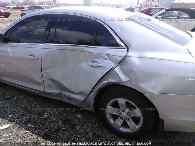 1G11B5SA1DF339945 - 2013 CHEVROLET MALIBU LS SILVER photo 6