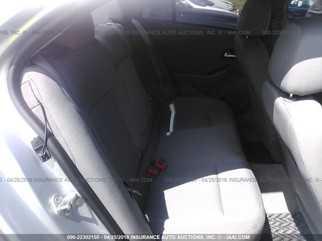 1G11B5SA1DF339945 - 2013 CHEVROLET MALIBU LS SILVER photo 8