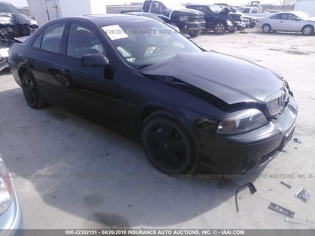 1LNFM87A06Y611194 - 2006 LINCOLN LS BLACK photo 1