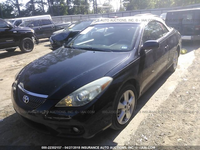 4T1FA38P18U138267 - 2008 TOYOTA CAMRY SOLARA SE/SLE/SPORT BLACK photo 2