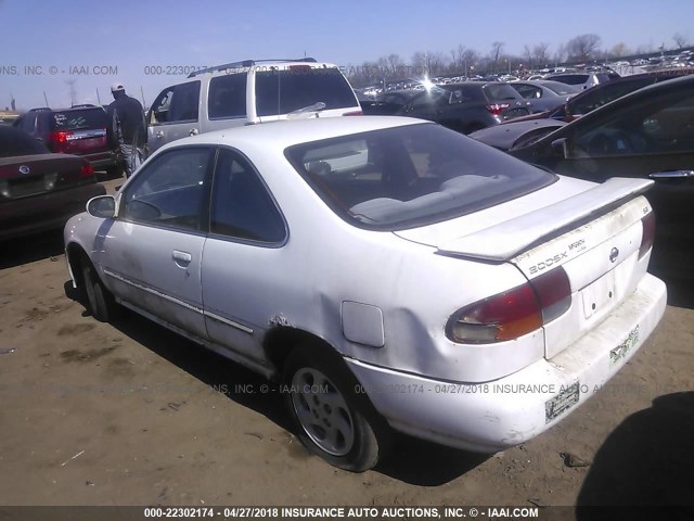 1N4AB42D8TC527508 - 1996 NISSAN 200SX SE WHITE photo 3