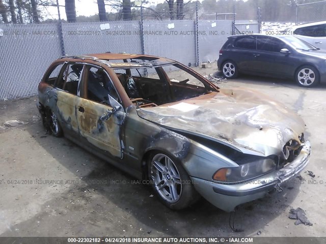 WBADR63423GN92521 - 2003 BMW 540 IT AUTOMATIC შავი ფოტო 1