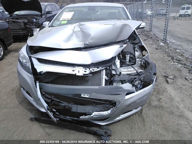 1G11F5SL4FU113189 - 2015 CHEVROLET MALIBU LTZ 银色 照片 6