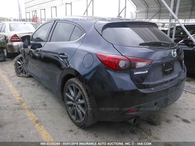 3MZBM1L73EM122042 - 2014 MAZDA 3 TOURING BLUE photo 3