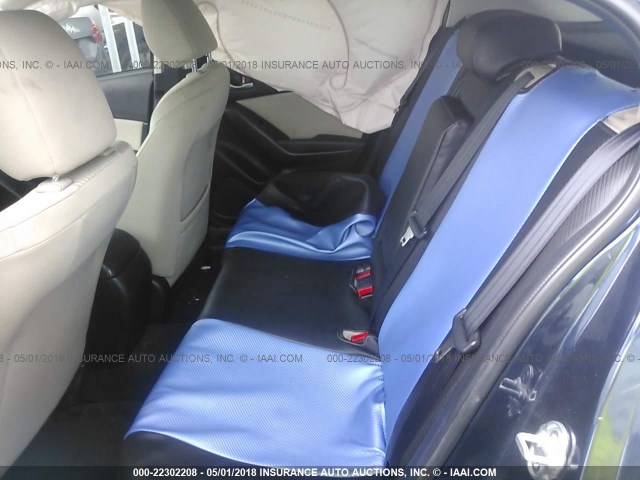 3MZBM1L73EM122042 - 2014 MAZDA 3 TOURING BLUE photo 8