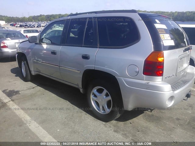 1GKDS13S972303876 - 2007 GMC ENVOY SILVER photo 3