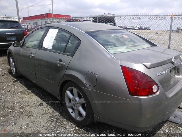 1N4BA41E75C827951 - 2005 NISSAN MAXIMA SE/SL GOLD photo 3